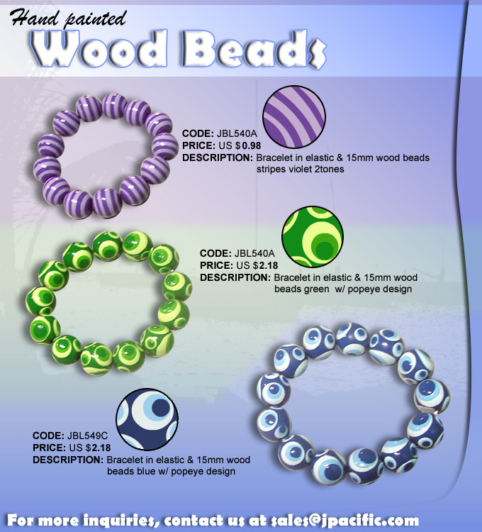  Special Wood Bead Necklace