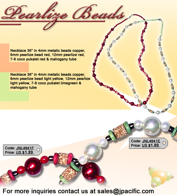  Special Wood Bead Necklace