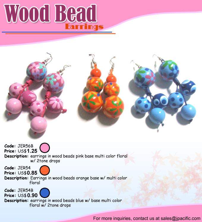  Special Wood Bead Necklace