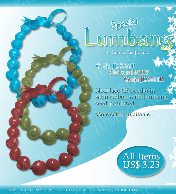  Lumbang Necklace Collection