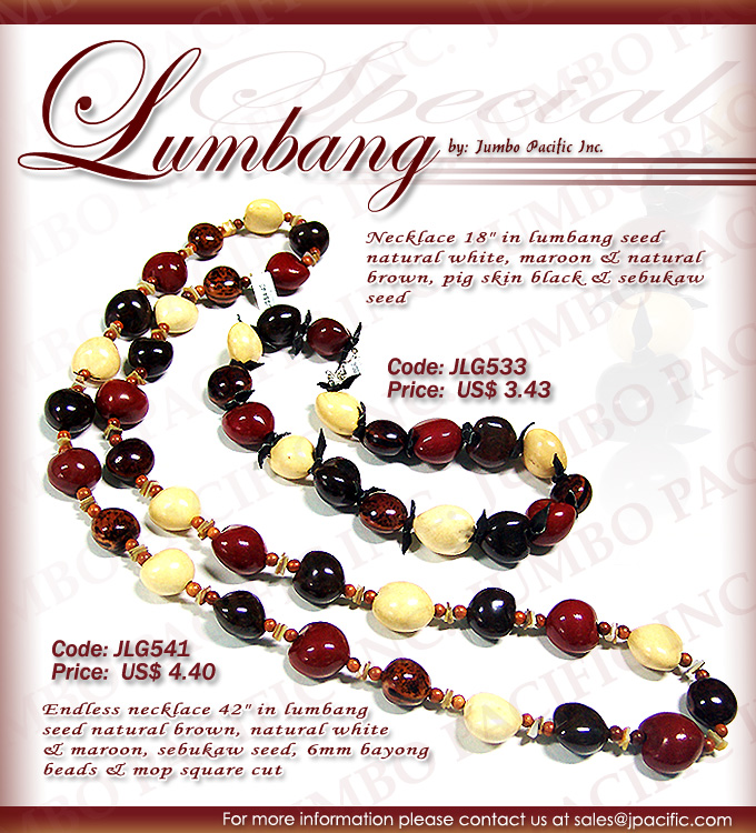  Lumbang Necklace Collection