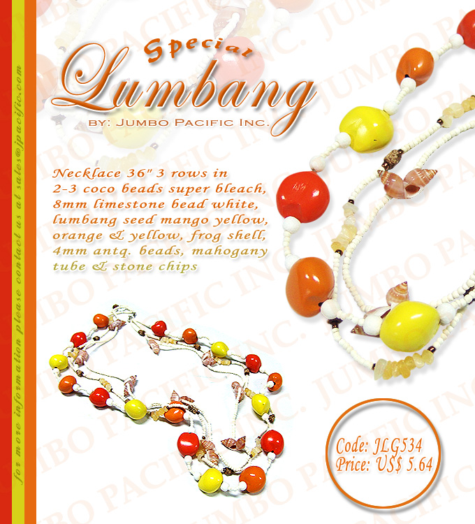  Lumbang Necklace Collection