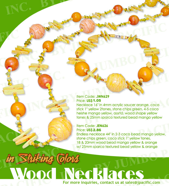  Wood and Shell Jewelry