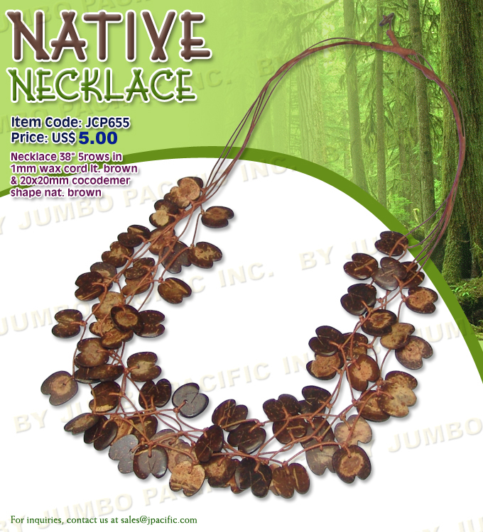  Wood Bead Necklace