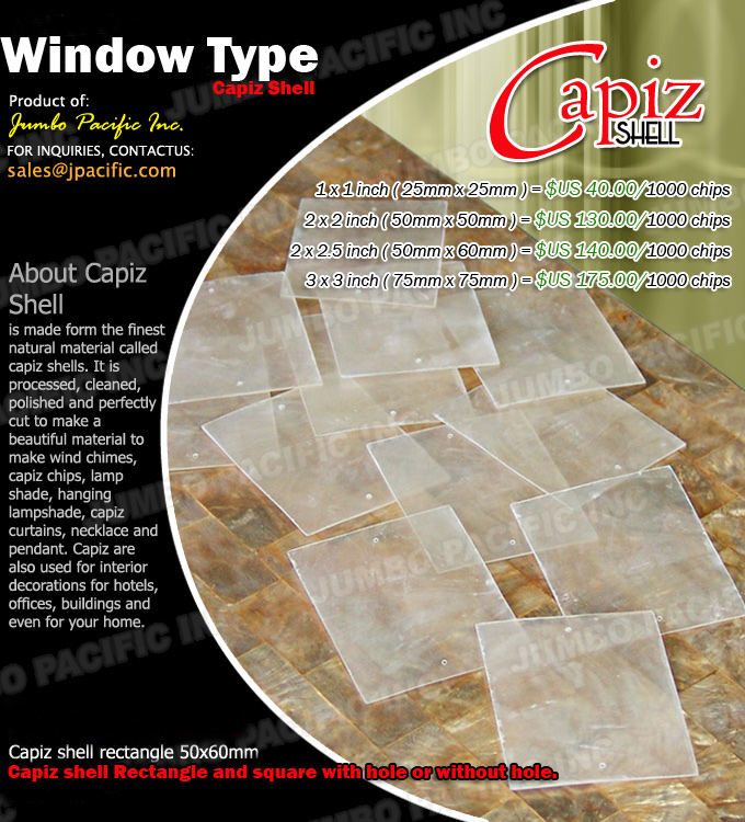  Capiz Strands