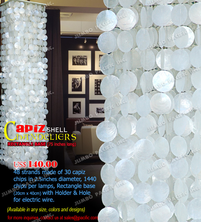  Capiz Shell Chandeliers