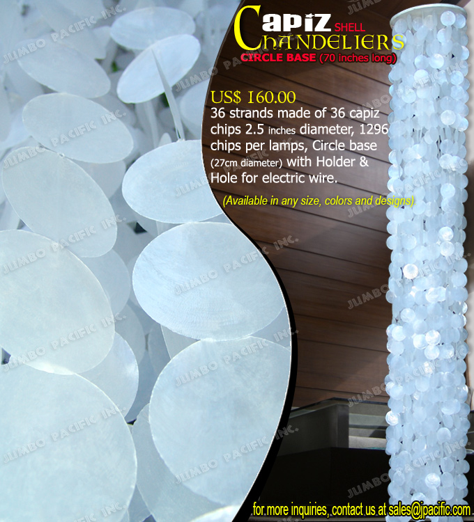  Capiz Shell Chandeliers