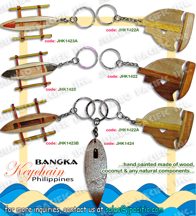 Handmade Keychain Wholesale Philippines keychain manufacturer and wholesale for export quality handmade keychain made of natural material or components which is the design theme by Philippine popular symbols.